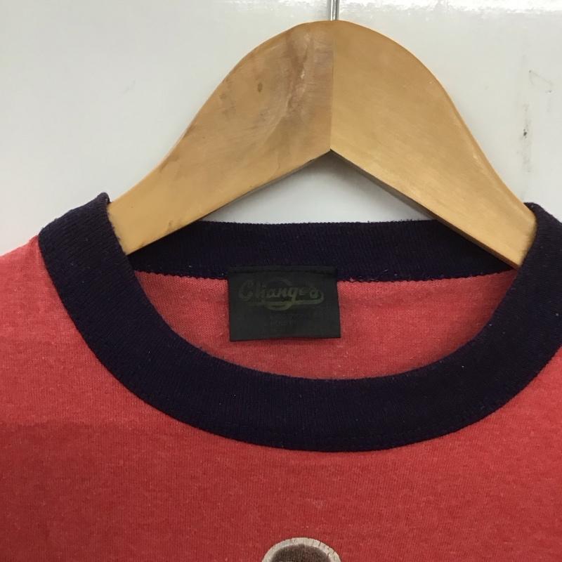 古着 USED Tシャツ 半袖 半袖カットソー DARTHBADER 80S プリントTシャツ M プリント 赤 / レッド /  メンズ USED 古着 中古 10135887