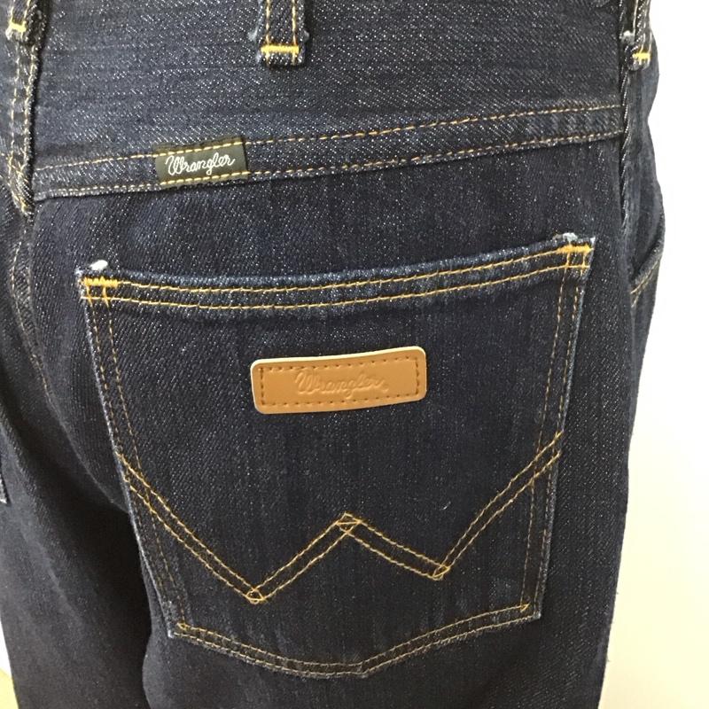 ラングラー Wrangler パンツ デニム、ジーンズ WL0721 ROPE PICNIC ルーミージーンズ 40 ロゴ、文字 インディゴ / インディゴ /  レディース USED 古着 中古 10118811