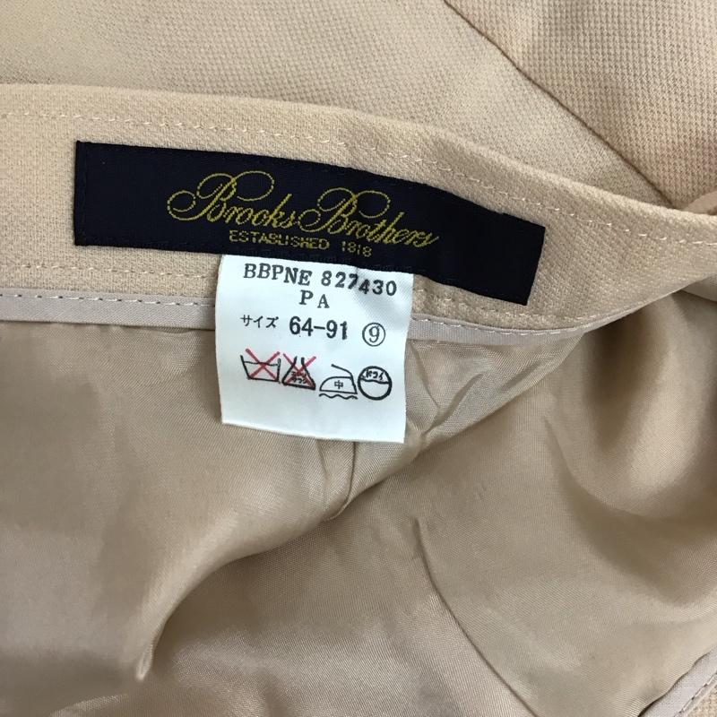 ブルックスブラザーズ BROOKS BROTHERS パンツ スラックス BBPNE 827430 無地 ベージュ / ベージュ /  レディース USED 古着 中古 10118809