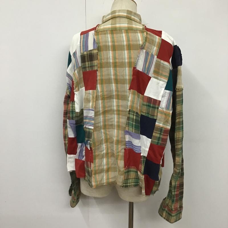 ヒロシ ヨシダ HIROSHI YOSHIDA シャツ、ブラウス 長袖 パッチワーク  マルチカラー / マルチカラー /  メンズ USED 古着 中古 10106059