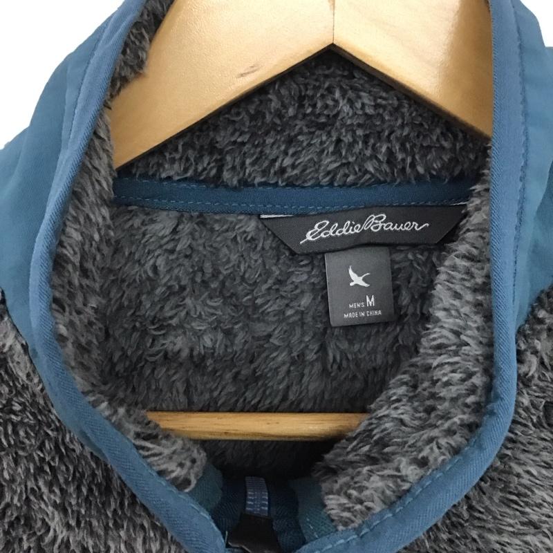 エディーバウアー Eddie Bauer ジャケット、上着 ジャケット、ブレザー フリース ボア M 無地 灰 / グレー /  メンズ USED 古着 中古 10141196