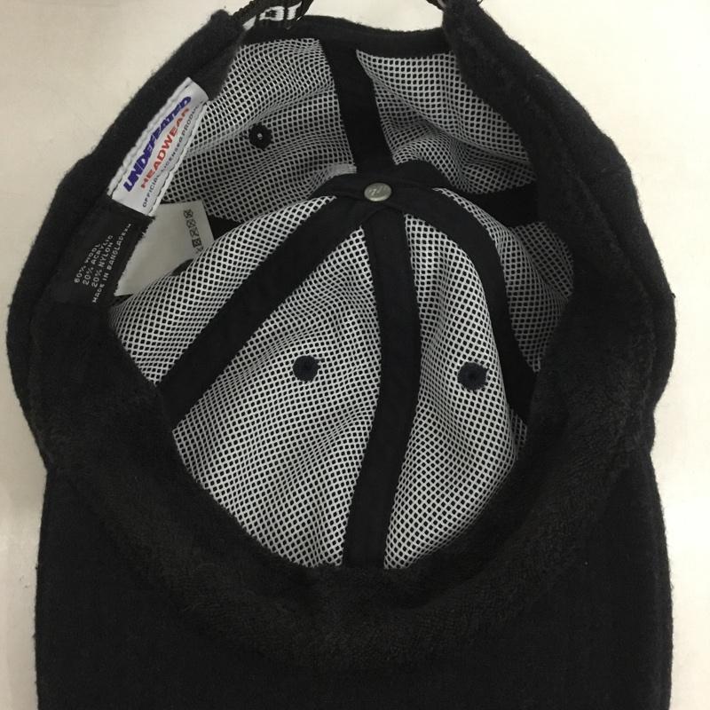 アンディフィーテッド UNDEFEATED 帽子 キャップ 183077500044 ウール混 ロゴ、文字 紺 / ネイビー /  メンズ USED 古着 中古 10142800