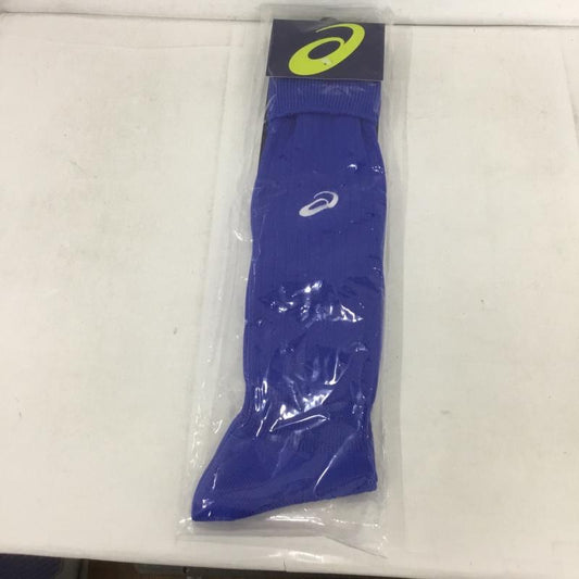 アシックス ASICS ファッション小物 ファッション小物 XSS096 ストッキング ジュニア サッカー 26cm ロゴ、文字 青 / ブルー /  ボーイズ USED 古着 中古 10132161