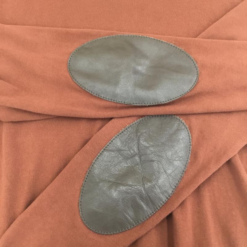 メゾン マルジェラ Maison Margiela ニット、セーター 長袖 16AW エルボーパッチニット S 無地 茶 / ブラウン /  メンズ USED 古着 中古 10113091