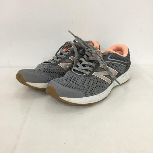 ニューバランス New Balance スニーカー スニーカー W520RG3 24cm 24.0cm ロゴ、文字 灰 / グレー / X 桃 / ピンク /  レディース USED 古着 中古 10149842
