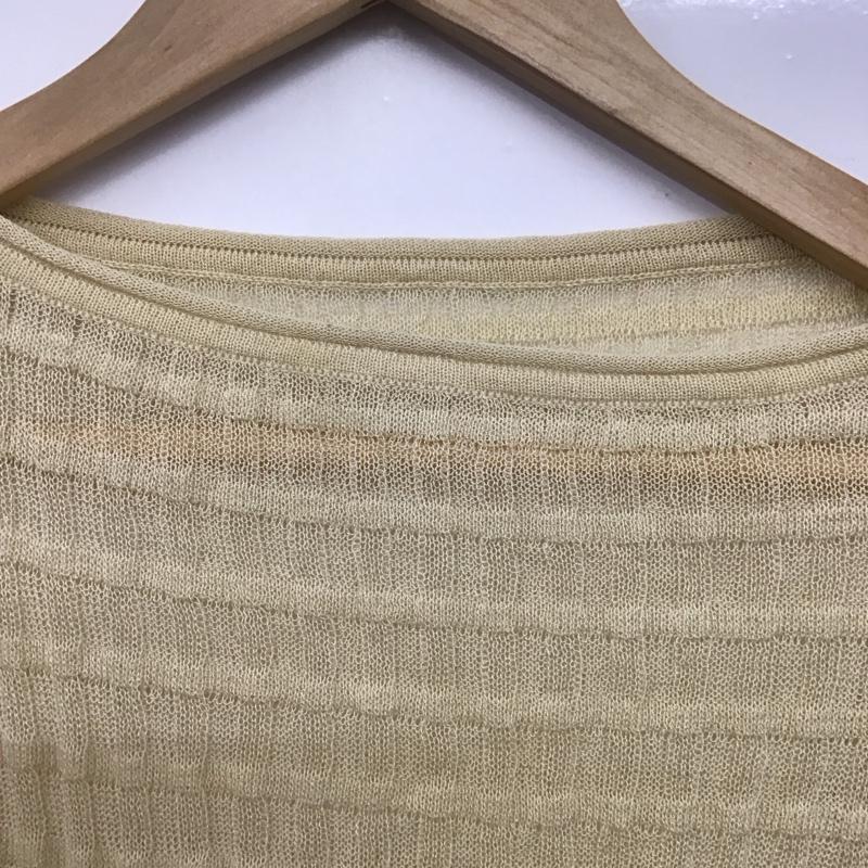 ローリーズファーム LOWRYS FARM カットソー 長袖 FREE 無地 ベージュ / ベージュ /  レディース USED 古着 中古 10144560
