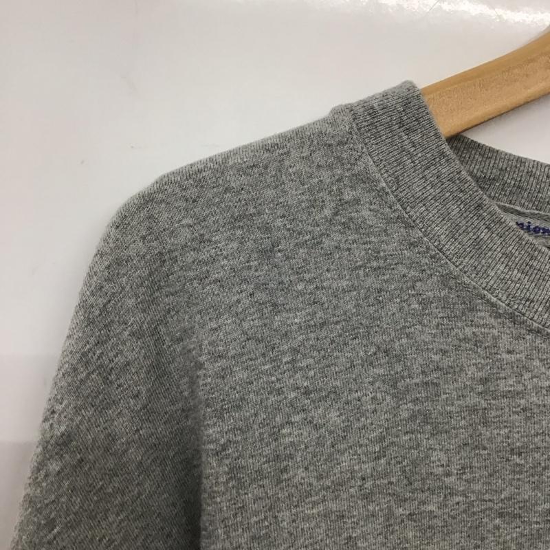 チャンピオン Champion Tシャツ 半袖 c3-v331 ショートスリーブティーシャツアクションスタイル 半袖カットソー XL ロゴ、文字 灰 / グレー /  メンズ USED 古着 中古 10132717