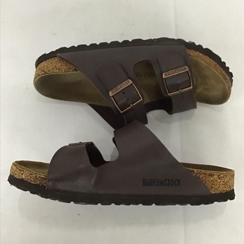 ビルケンシュトック BIRKENSTOCK サンダル サンダル 36 ベルト ロゴ、文字 茶 / ブラウン /  レディース USED 古着 中古 10132470