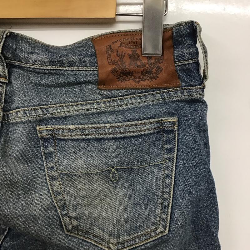 ラルフローレン RALPHLAUREN パンツ デニム、ジーンズ 28インチ 無地 水色 / ライトブルー /  レディース USED 古着 中古 10143754