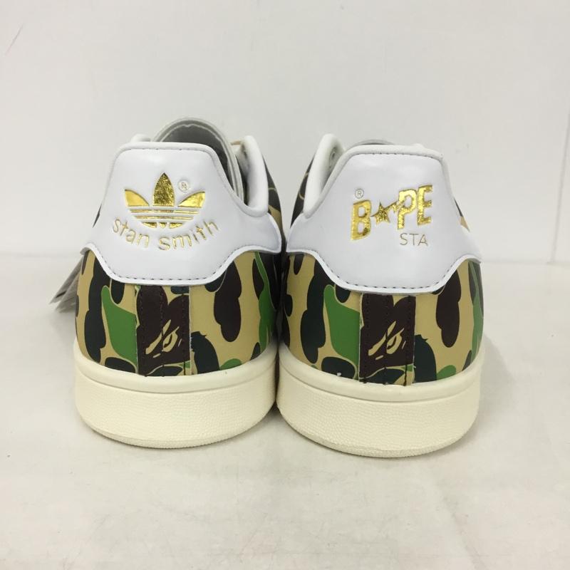 アベイシングエイプ A BATHING APE スニーカー スニーカー IG8949 STAN SMITH BAPE adidas 30th Anniversary 26cm 箱有 26.0cm 総柄 マルチカラー / マルチカラー /  メンズ USED 古着 中古 10145585