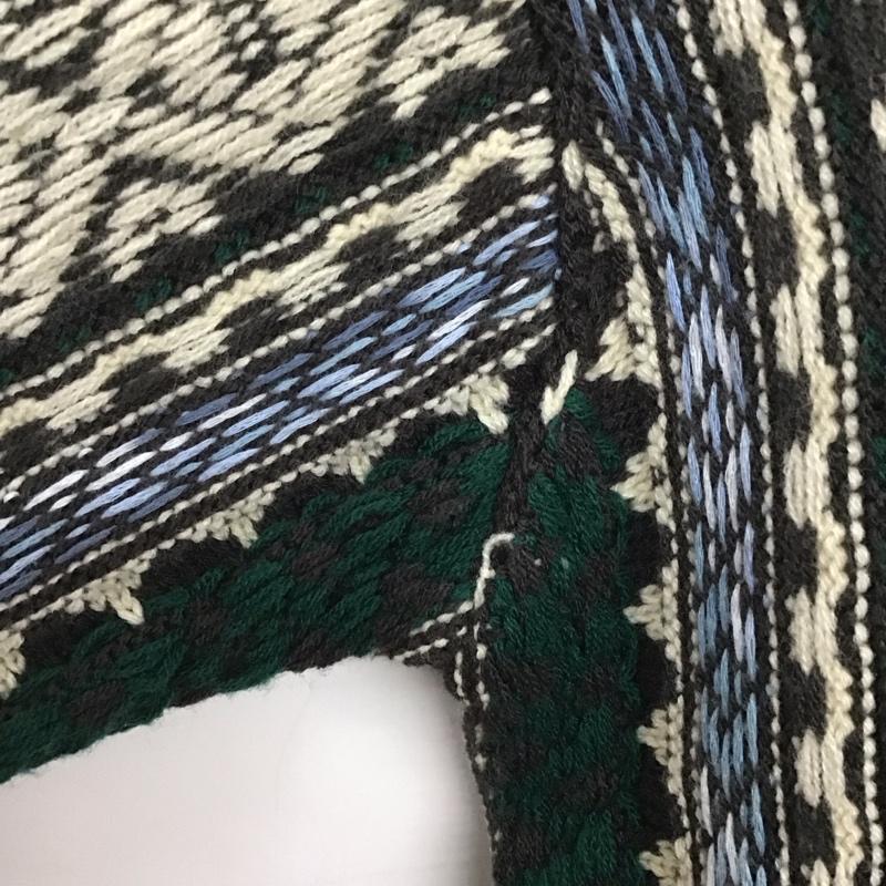 ニコアンド niko and... カーディガン 長袖 M  マルチカラー / マルチカラー /  レディース USED 古着 中古 10143462