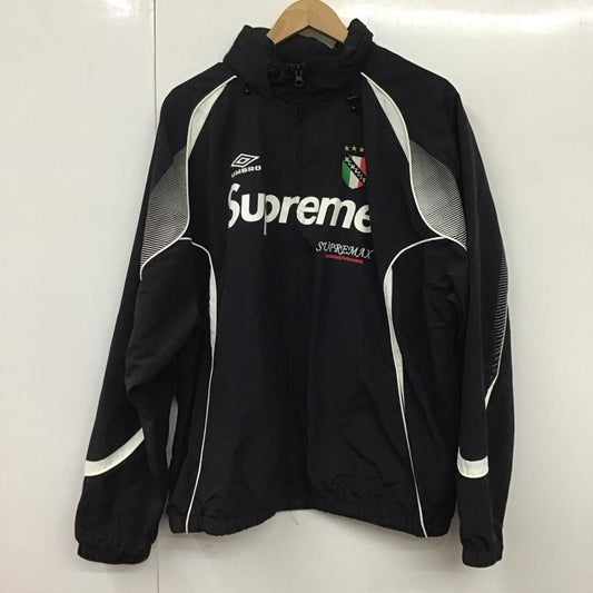 シュプリーム Supreme ジャケット、上着 ジャケット、ブレザー 2022SS UMBRO ナイロンジャケットトラックジャケット XXL ロゴ、文字 黒 / ブラック /  メンズ USED 古着 中古 10130293