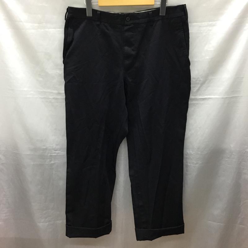 コムデギャルソンオムドゥ COMME des GARCONS HOMME DEUX パンツ スラックス スラックスパンツ ワイドパンツ カジュアルパンツ XL 無地 紺 / ネイビー /  メンズ USED 古着 中古 10120456