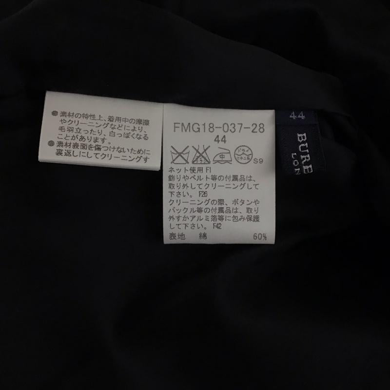 バーバリーロンドン Burberry London ワンピース ひざ丈スカート FMG18-037-28 ノースリーブ ベルト付き 44 チェック 黒 / ブラック /  レディース USED 古着 中古 10112958
