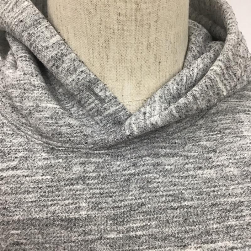 ザノースフェイス THE NORTH FACE パーカー 長袖 nt12103z 長袖パーカー フード付きパーカー プルオーバーパーカー M ロゴ、文字 灰 / グレー /  メンズ USED 古着 中古 10107681