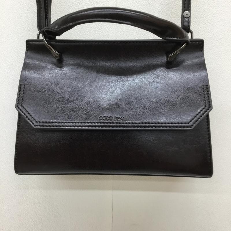 ココ ディール COCO DEAL ショルダーバッグ ショルダーバッグ ロゴ、文字 茶 / ブラウン /  レディース USED 古着 中古 10135113