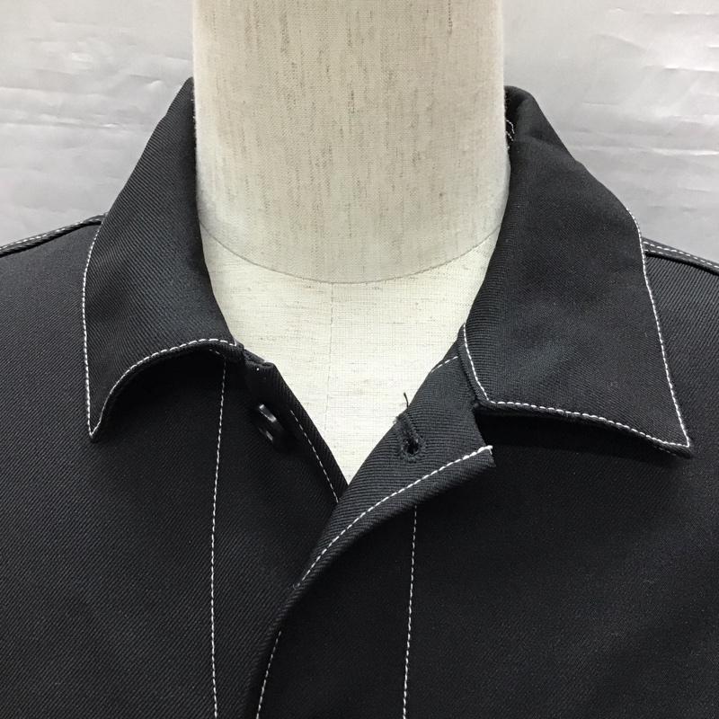 レイジブルー RAGEBLUE ジャケット、上着 ジャケット、ブレザー rb030183ad ステッチショートブルゾン 長袖シャツジャケット M 無地 黒 / ブラック /  メンズ USED 古着 中古 10118411
