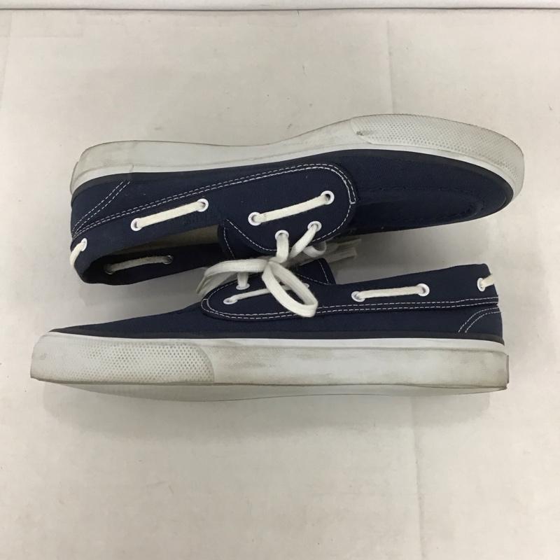 スペリー トップサイダー Sperry Top-Sider カジュアルシューズ カジュアルシューズ 13525763 デッキシューズ 8M 無地 紺 / ネイビー / X 白 / ホワイト /  メンズ USED 古着 中古 10132456
