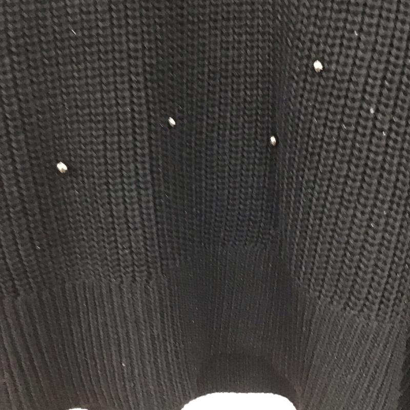 ジーナシス JEANASIS ニット、セーター 長袖 js064453mc 長袖ニット 装飾ビーズ FREE  黒 / ブラック /  レディース USED 古着 中古 10147033