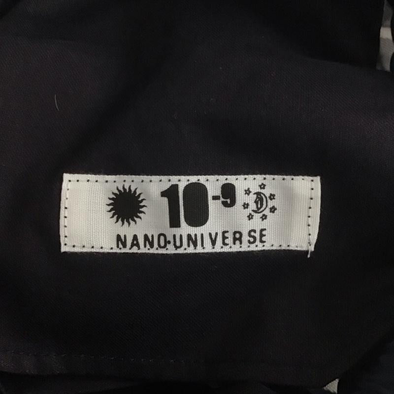 ナノユニバース nano・universe パンツ デニム、ジーンズ ストライプパンツ スリムパンツ ストレッチパンツ カジュアルパンツ M ストライプ 白 / ホワイト / X 紺 / ネイビー /  メンズ USED 古着 中古 10107457