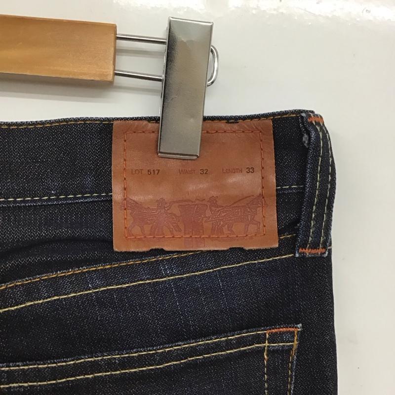 リーバイスプレミアム Levis PReMIUM パンツ デニム、ジーンズ デニムパンツ スリムパンツ カジュアルパンツ 32インチ 無地 インディゴ / インディゴ /  メンズ USED 古着 中古 10148301