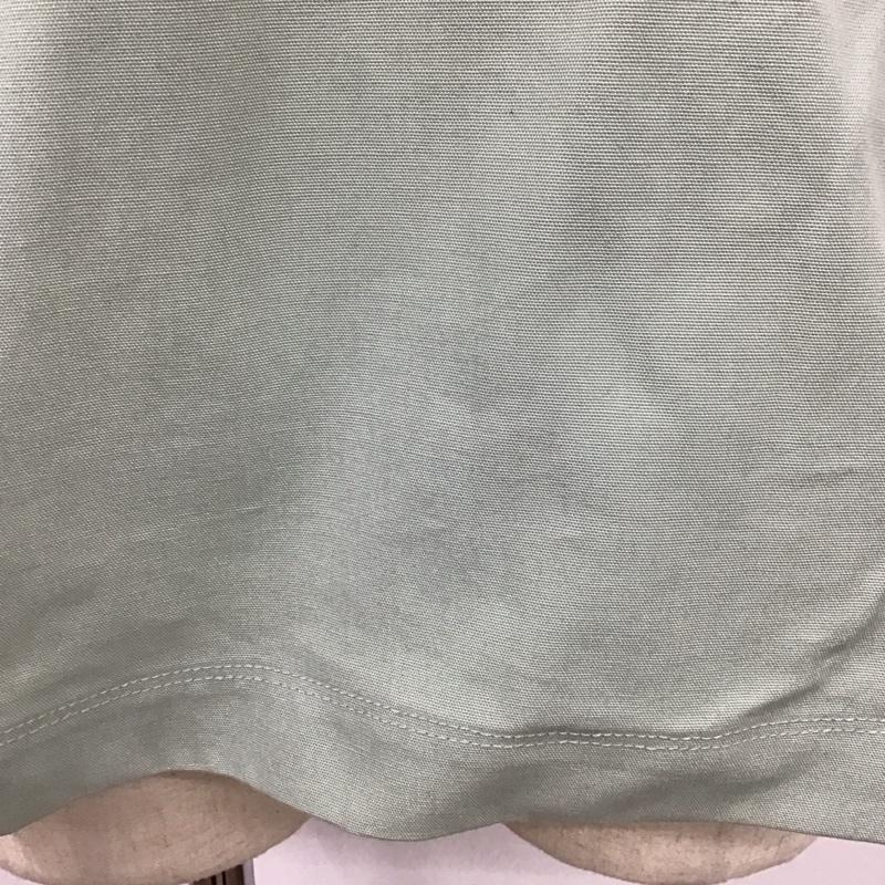 ナイキ NIKE カットソー 半袖 DM5284-017 AS M NSW NIKE OVERSHIRT ハーフジップ M ロゴ、文字 薄緑 / ライトグリーン /  メンズ USED 古着 中古 10119831