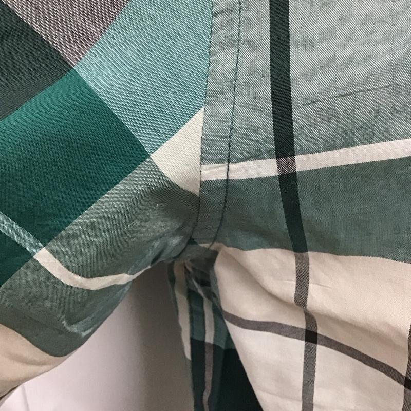 ディーシー DC シャツ、ブラウス 半袖 半袖シャツ カラーシャツ 半袖カットソー チェックシャツ L チェック マルチカラー / マルチカラー /  メンズ USED 古着 中古 10116337