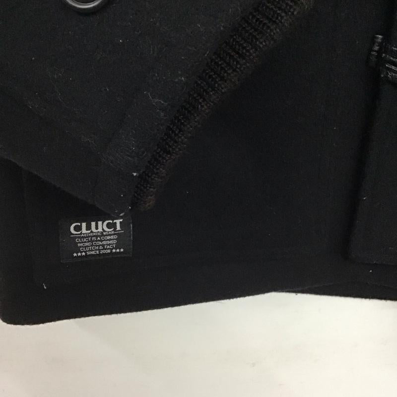 クラクト CLUCT コート コート一般 ダッフルコート ショートコート アウター ジップアップ L 無地 黒 / ブラック /  メンズ USED 古着 中古 10140744