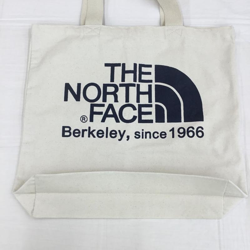 ザノースフェイス THE NORTH FACE トートバッグ トートバッグ 7111000S96 ロゴ、文字 ベージュ / ベージュ / X 紺 / ネイビー /  メンズ USED 古着 中古 10143889