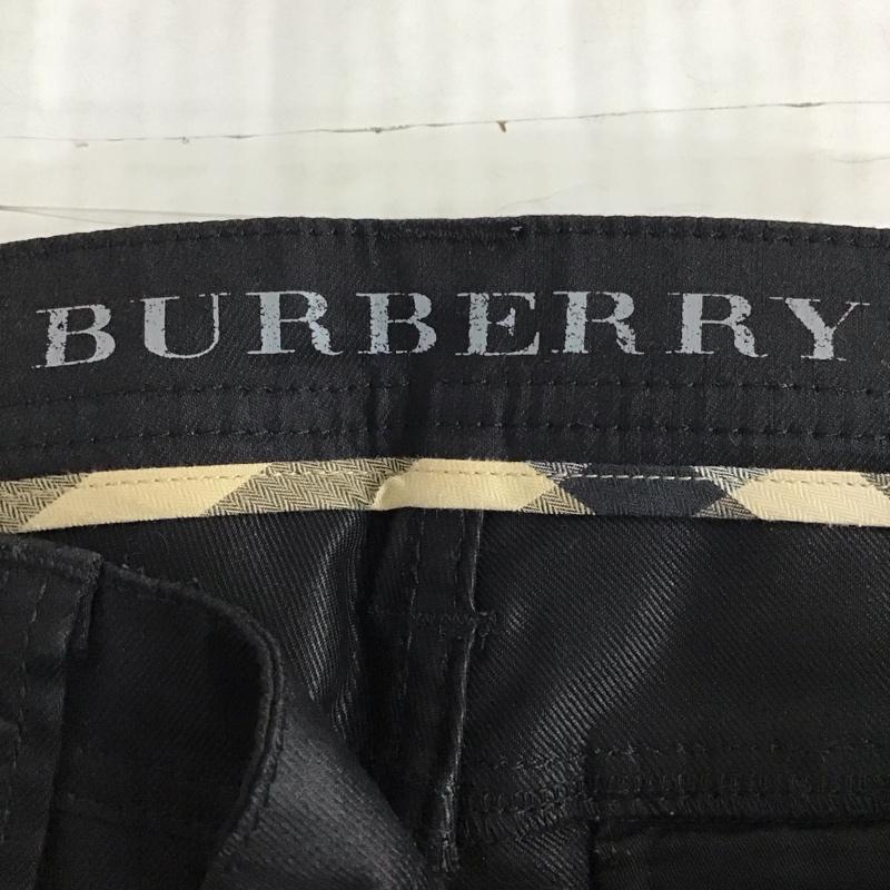 バーバリーロンドン Burberry London パンツ デニム、ジーンズ スリムパンツ カジュアルパンツ ストレートパンツ ストレッチパンツ 38 ロゴ、文字 黒 / ブラック /  メンズ USED 古着 中古 10120043