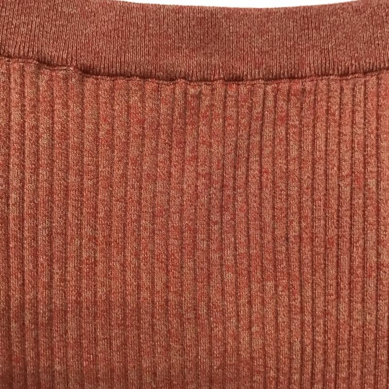 フリークスストア FREAK S STORE スカート ロングスカート 223-3145 リブニット FREE 無地 橙 / オレンジ /  レディース USED 古着 中古 10142002