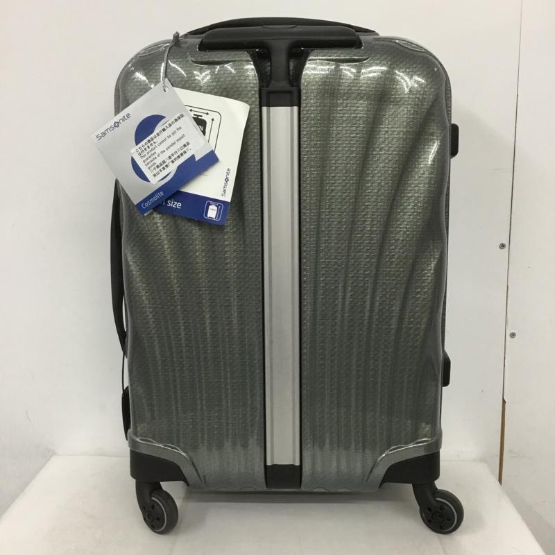 サムソナイト Samsonite スーツケース、トランク スーツケース、トランク 53449 COSMOLITE 36L コスモライト 機内持ち込み 無地 カーキ / カーキ /  メンズ USED 古着 中古 10132135