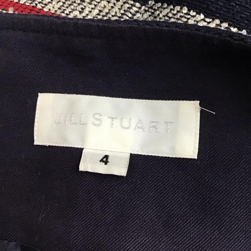 ジルスチュアート JILLSTUART スカート ミニスカート ミニスカート フレアスカート カジュアルスカート 4 ボーダー柄 マルチカラー / マルチカラー /  レディース USED 古着 中古 10114935