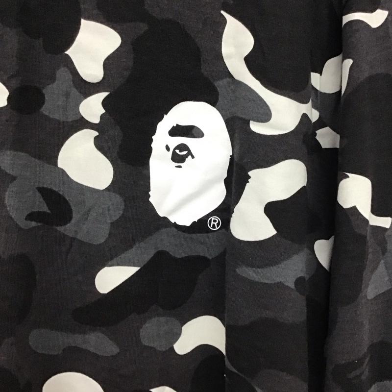 アベイシングエイプ A BATHING APE カットソー 長袖 長袖カットソー プリントカットソー クルーネック XXL プリント マルチカラー / マルチカラー /  メンズ USED 古着 中古 10140859