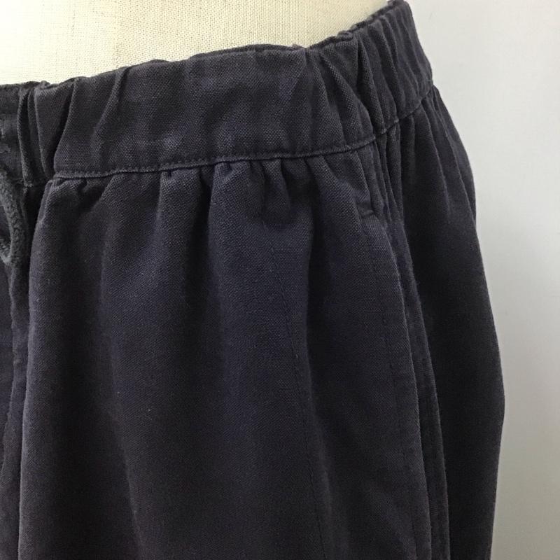 エムエイチエル MHL. スカート ロングスカート 595-8232506 コットンウール 2 無地 紺 / ネイビー /  レディース USED 古着 中古 10108560