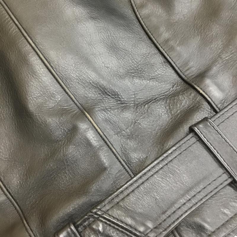 ヴァンソン VANSON ジャケット、上着 ライダース ダブル ライダース ジャケット USA製 34 黒 / ブラック /  メンズ USED 古着 中古 10105909