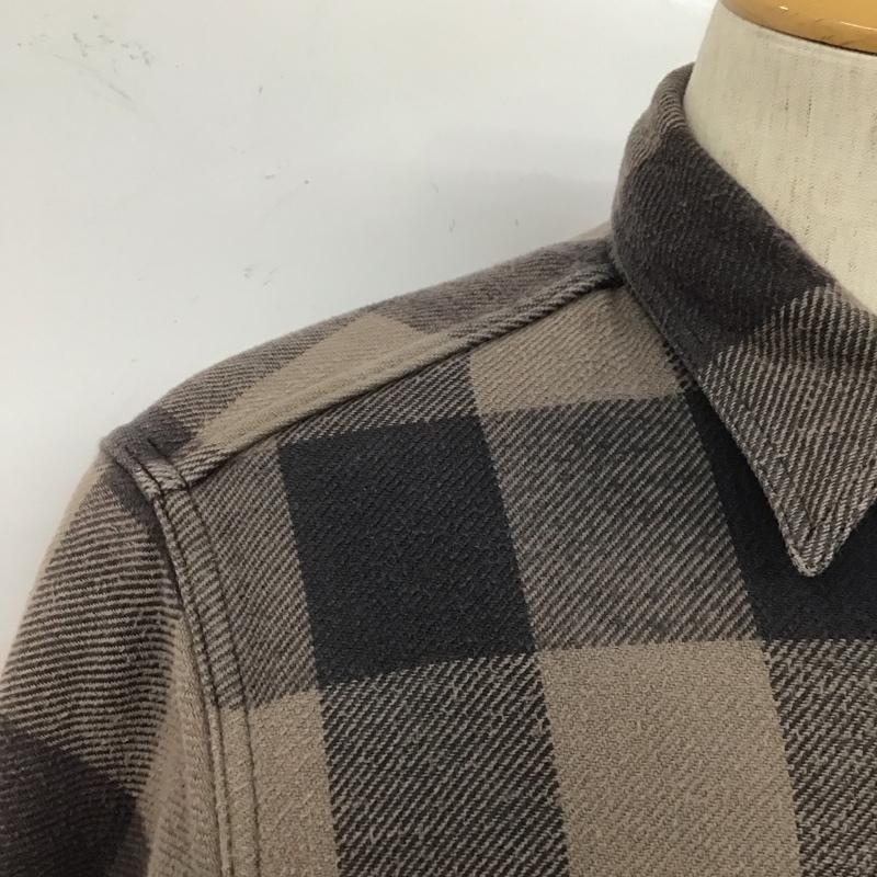 シュガーケーン SUGAR CANE ジャケット、上着 ジャケット、ブレザー チェックシャツアウター カラーシャツジャケット ポケットシャツ アウター 裏地ボア S チェック 黒 / ブラック / X 灰 / グレー /  メンズ USED 古着 中古 10106309