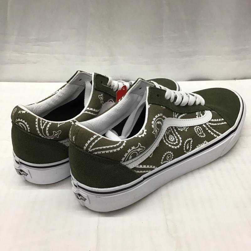 バンズ VANS スニーカー スニーカー 751505 OLD SKOOL 27cm 27.0cm 総柄 カーキ / カーキ /  メンズ USED 古着 中古 10115663