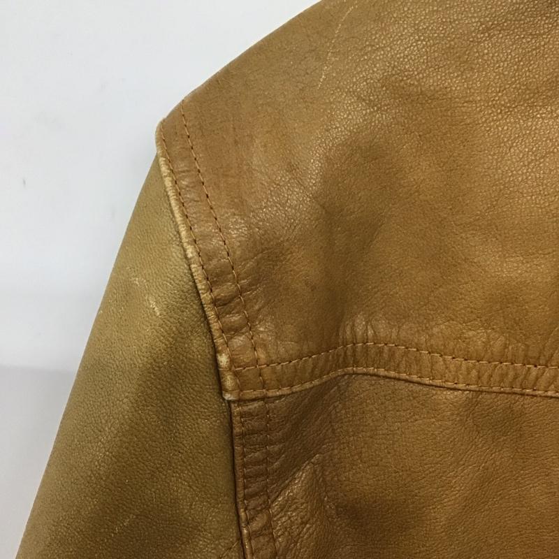 オールドコインカンパニースピリタス Old Coin Company Spiritus シャツ、ブラウス 長袖 無地 茶 / ブラウン /  メンズ USED 古着 中古 10133340