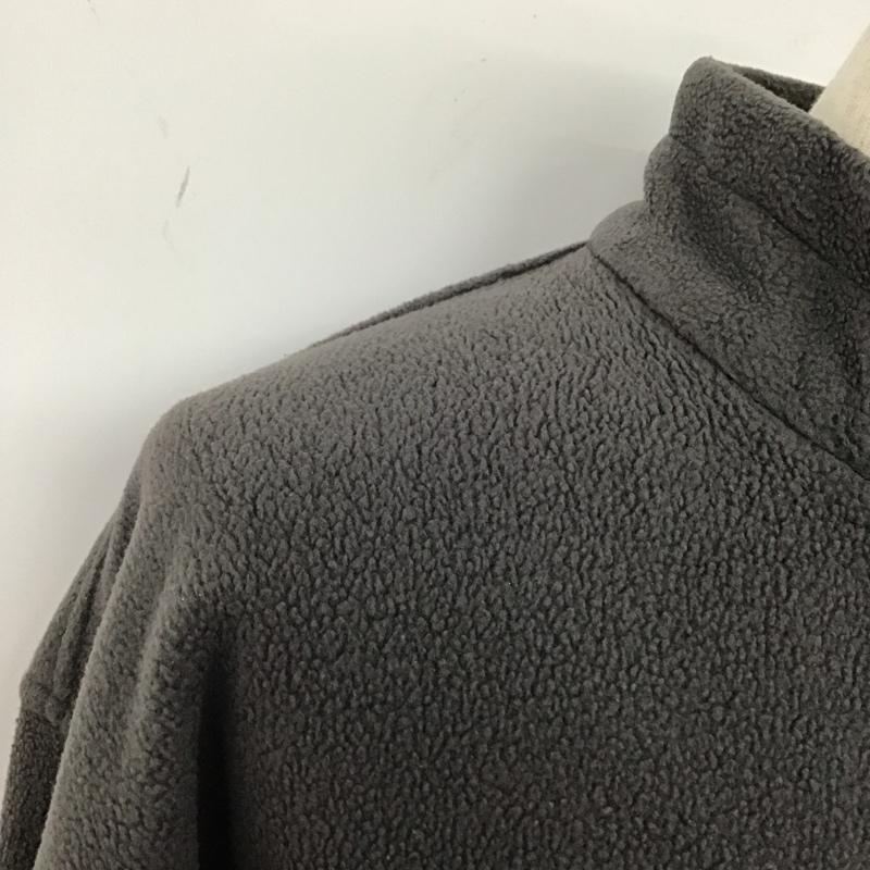 ヘリーハンセン HELLY HANSEN ジャケット、上着 ジャンパー、ブルゾン ジップアップフリースジャケット アウター カジュアルジャケット M ロゴ、文字 灰 / グレー /  メンズ USED 古着 中古 10108680