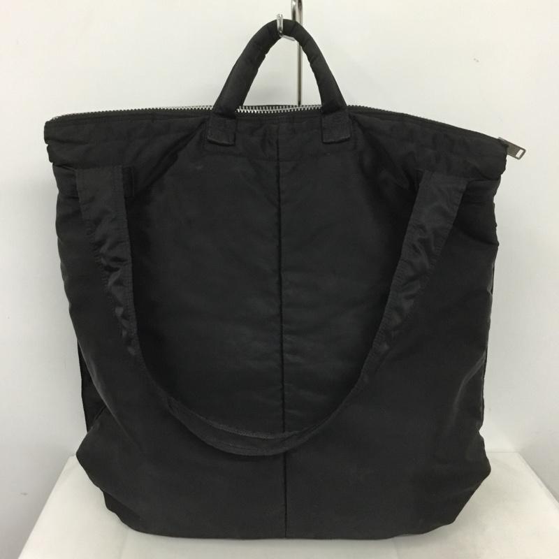 ポーター PORTER トートバッグ トートバッグ 2WAY タンカー TANKER ロゴ、文字 黒 / ブラック /  メンズ USED 古着 中古 10138125