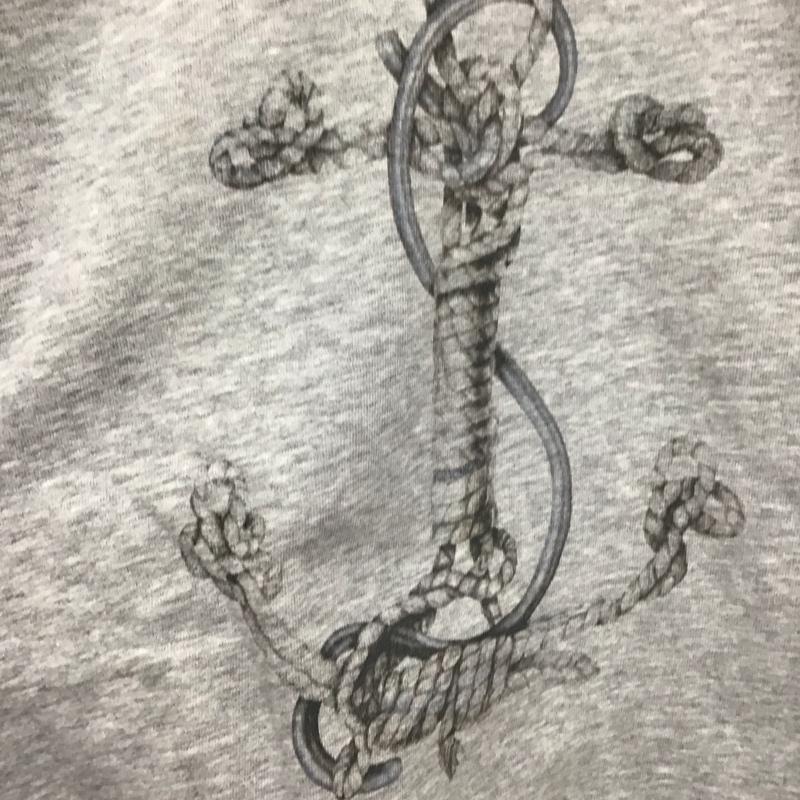 ラコステ LACOSTE トレーナー 長袖 長袖トレーナー スウェット クルーネック プルオーバー 3 ロゴ、文字 灰 / グレー /  メンズ USED 古着 中古 10128642