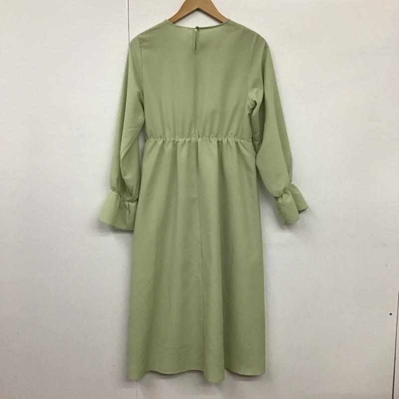 エヘカソポ ehka sopo ワンピース ロングスカート FREE 無地 X 無地 薄緑 / ライトグリーン / X 薄緑 / ライトグリーン /  レディース USED 古着 中古 10131485