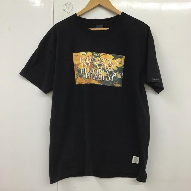 アップルバム APPLEBUM Tシャツ 半袖 XL プリント 黒 / ブラック /  メンズ USED 古着 中古 10128559