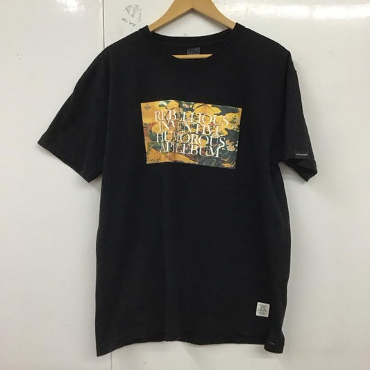 アップルバム APPLEBUM Tシャツ 半袖 XL プリント 黒 / ブラック /  メンズ USED 古着 中古 10128559