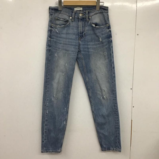 ザラウーマン ZARA WOMAN パンツ デニム、ジーンズ 34 無地 水色 / ライトブルー /  レディース USED 古着 中古 10133640