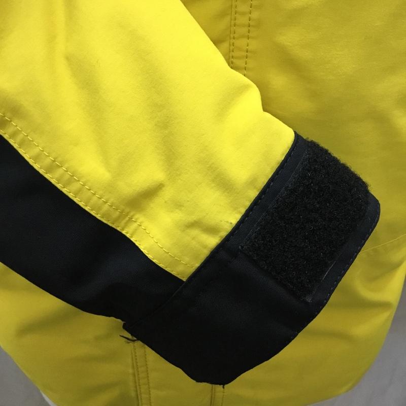 ザノースフェイス THE NORTH FACE ジャケット、上着 ジャケット、ブレザー ND91837 MOUNTAIN DOWN JACKET ダウン フェザー S ロゴ、文字 黄 / イエロー / X 黒 / ブラック /  メンズ USED 古着 中古 10118929