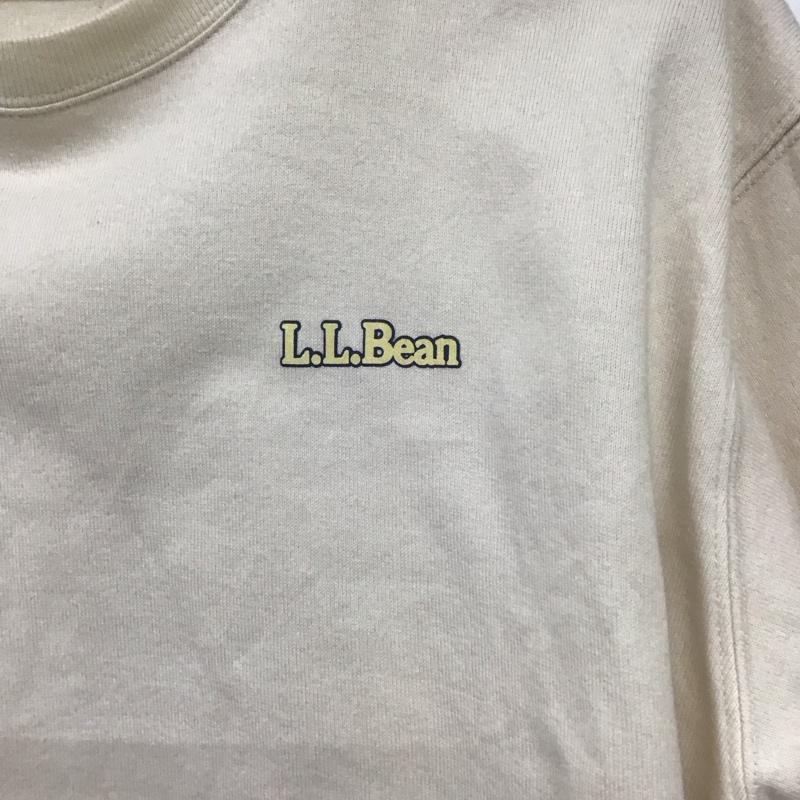 エルエルビーン L.L.Bean Tシャツ 半袖 3275-2029 Tシャツ 半袖カットソー プリントTシャツ L ロゴ、文字 ベージュ / ベージュ /  メンズ USED 古着 中古 10142905