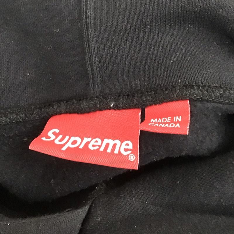 シュプリーム Supreme パーカー 長袖 19SS ToyUziHoodedSweatshirt 長袖パーカー スウェットパーカー XL ロゴ、文字 黒 / ブラック /  メンズ USED 古着 中古 10107523