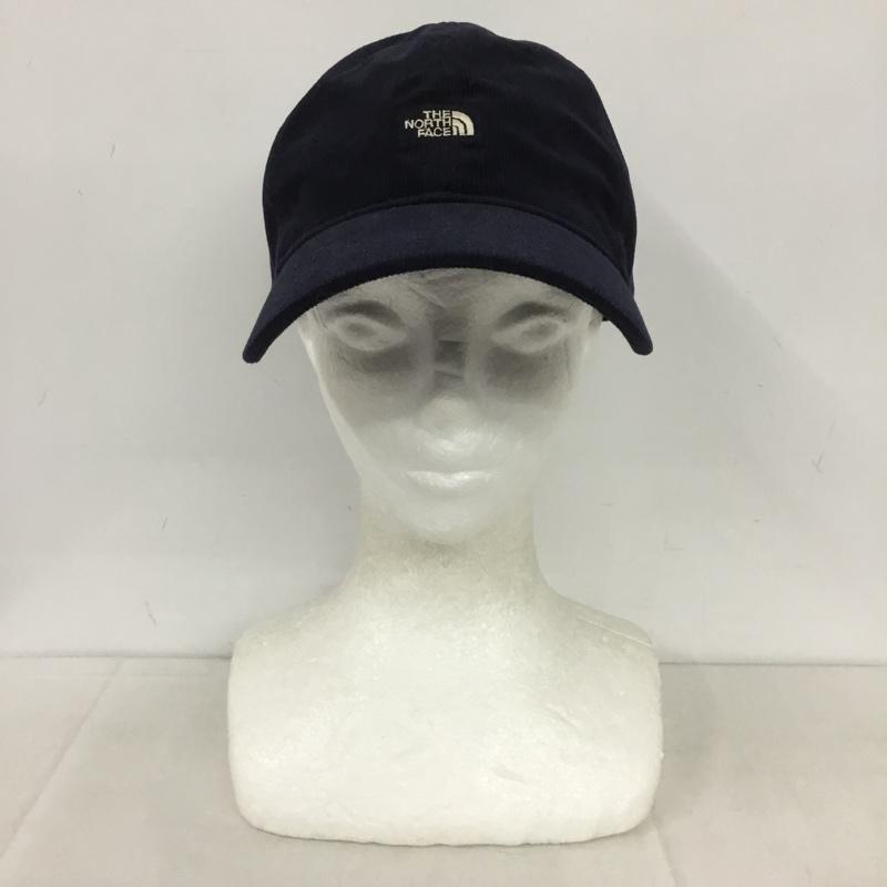 ザノースフェイス THE NORTH FACE 帽子 キャップ NN8851N パープルレーベル コーデュロイ ロゴ、文字 紺 / ネイビー /  メンズ USED 古着 中古 10138132